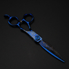 Professional 6 '' Upscale scissor Blue Damascus hair scissors haircut thinning barber tools cutting shears Hairdressing scissors