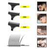  Men Beard Haircut Machine Metal USB Vintage T9 Electric Hair Clipper Professional Hair Cutting Machine Men's Shaver Trimmer Clippers