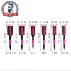 6 Size Round Hair Comb Hairdressing Brushes Ceramic Iron Brush Curler Styling Drying Curling
