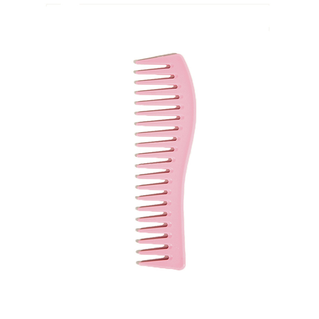 Plastic Electroplating Hairdressing Comb Scalp Massage Hair Brush Large Wide Tooth Comb Haircut Tool Salon Barber Combs