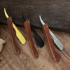 Wooden Trimmer Manual Shaver Professional Straight Edge Zinc Alloy Sharp Barber Razor Folding Shaving Knife Shave Beard