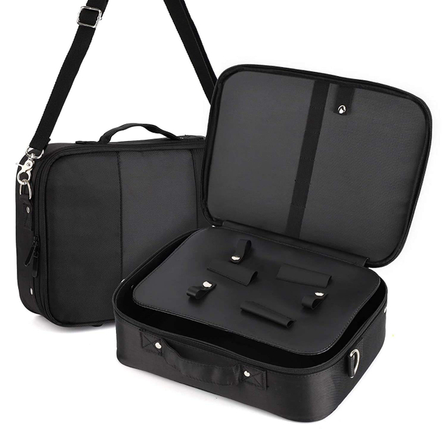 Custom Portable Barber Tools Bag Professional Hair Salon Barber Tools Carrying Case Tool Bag Canvas Scissor Bag
