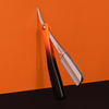 Orange Feather Razor Vintage Manual Change Blade Shaving Razor Retro Folding Knife Holder Men Shaving Barber Tools Gift