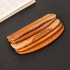 Chinese Natural Peach Wood Handcrafted Fine Tooth Comb Anti-Static Head Massage Beard Classic Comb Hair Styling Hair Care Tool