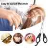 14Pcs Hair Scissor Hairdressing Scissors Kit Hair Cutting Cape Scissors Hairbrush Hair Clip Grooming Comb Barber Haircut Set