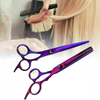 6 inch Professional Tooth Scissors Flat Scissors for Barbers and Hairdressers Special Fine Scissors for Thinning Haircuts