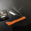 Barber Classic Shaving Razor Blade Holder Men Wooden Handle Straight Edge Barber Razor Holder Folding Shaving Razor