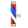 Waterproof Barber Shop Pole Rotating Light Hair Salon Indoor Neon Signs Wall Mounted Lighting Hairdressing Stripes Lights