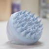 Wheat Straw Silicone Hair Brush Shampoo Brush Scalp Massager Comb Head Body Massage Scrubber