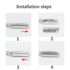 Folding Shaving Knife Shave Beard Cut Wooden Trimmer Manual Shaver Professional Straight Edge Zinc Alloy Sharp Barber Razor 