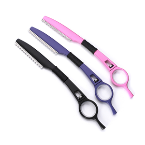 Univinlions Thinning Razor Blade Straight Salon Hairdressing Razor Stick Hair Cutter Rotary Barber Hair Cutting Knife Thinner