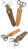 Barber Leather Sheath Cover Hairdressing Tools Salon Scissors Bag