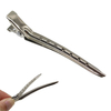 10pcs Pro Salon Hairdressing Tools Duck Mouth Hairdresser Hair Clip Clips Hair Stainless Steel Hairdressing Sectioning Clamp