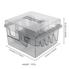8 Grids Universal Hair Clipper Guards Tray Barber Tool Limit Comb Box Clipper Guard Holder