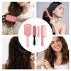 Household Hair Brush with Smooth Plastic Handle New Design Massage Air Cushion Hair Brush Set
