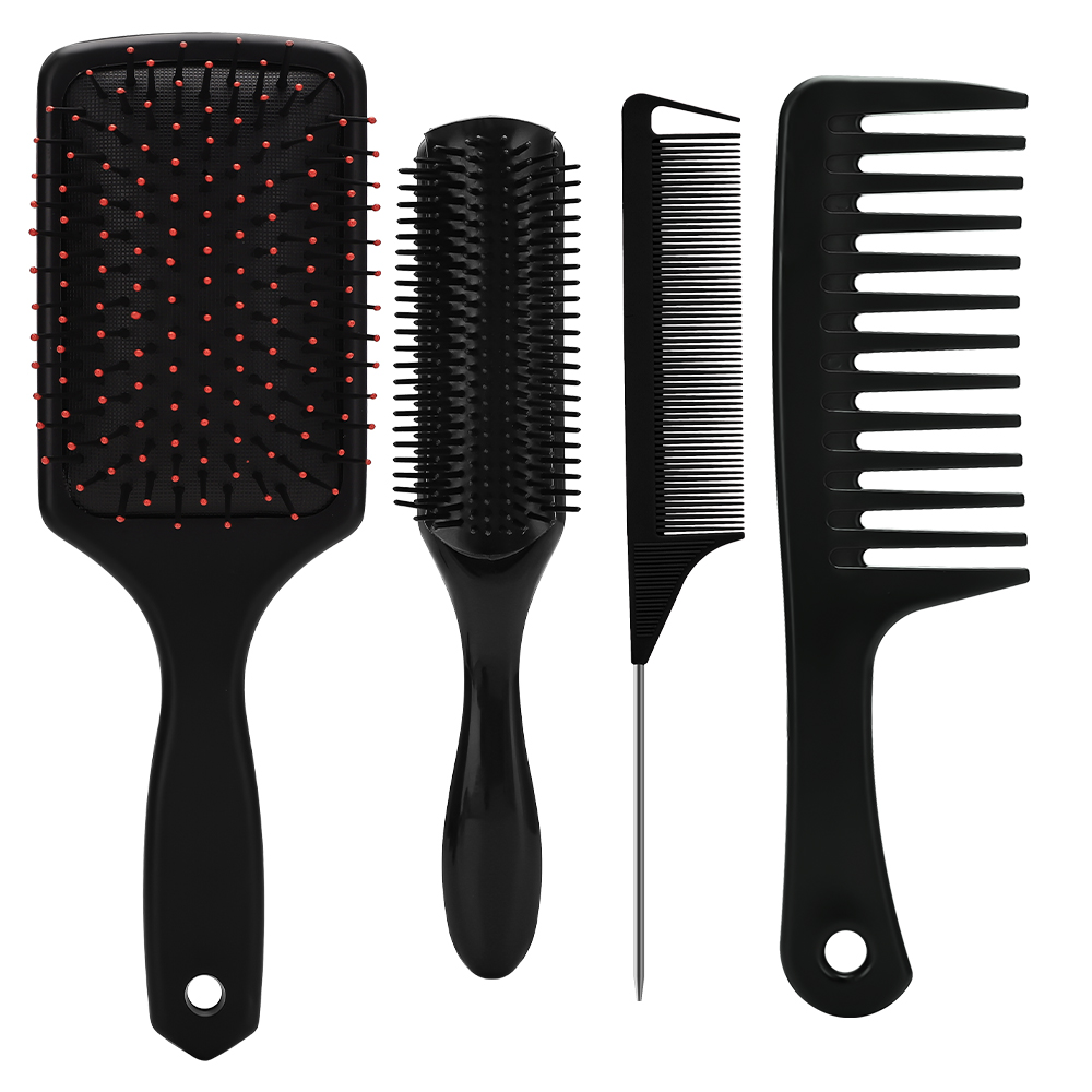 4 IN 1 HAIR BRUSH SET