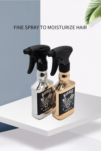 300ML Plated Spray Bottle