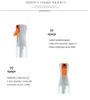 Gradient Fashion Color Spray Bottle