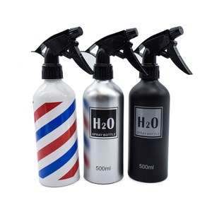 500ml High Grade Aluminum Trigger Spray Bottle Hairdressing Tool