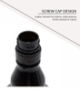 Black Reto Beer Bottle Style Hair Salon Spray Bottle 