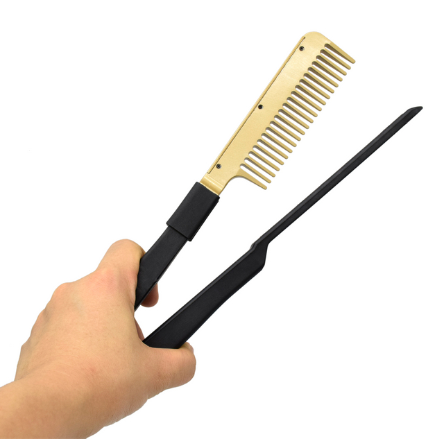 Plastic Hair Hot Comb Brush