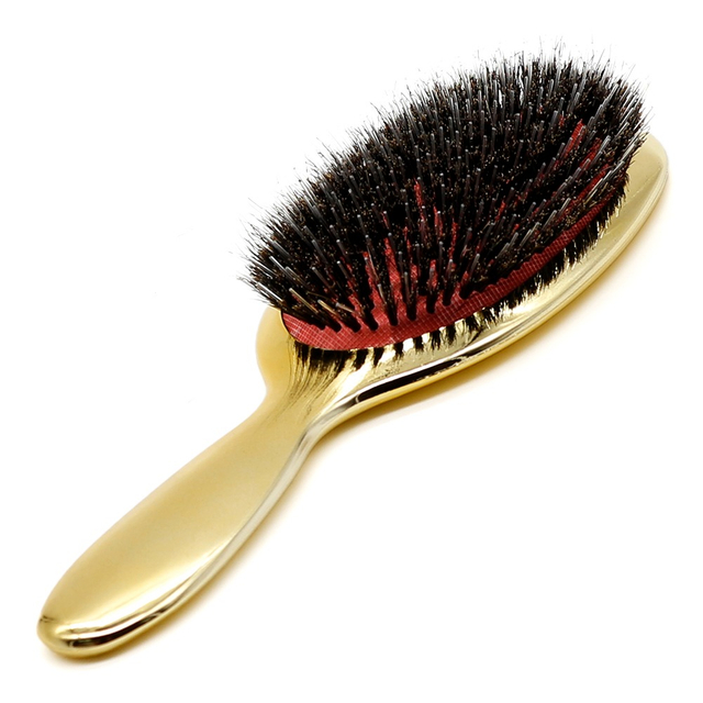 New Boar Bristle Paddle Hair Brush