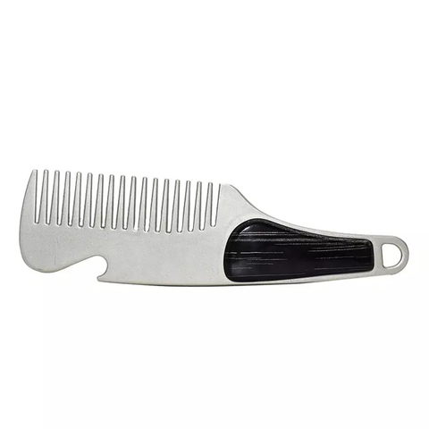 Steel Metal Beard Comb for Men