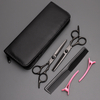 Professional Hair Stainless Steel Cutting Thinning Shears Hairdressing Scissors Kit for Barber