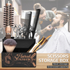 Professional Hairstylist Case for Hair Styling Tools Cutting Comb Brush Scissor Storage Box