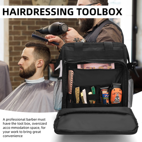 Customize Logo Large Capacity Barber Bag Hairstylist Backpacks Tool Bags for Salon