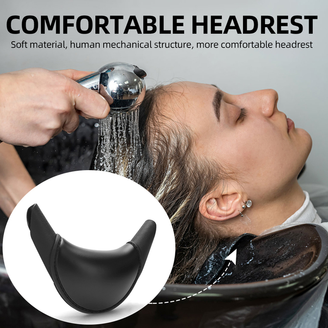 Barbershop Shampoo Bed Soft Silicone Neck Rest Support Pillow for Salon Shampoo Chair Pillow