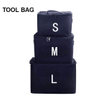 Hair Styling Storage Case Large Space Clapboard Comb Scissors Hairdressing Bag with Strip Hairdressing Tool