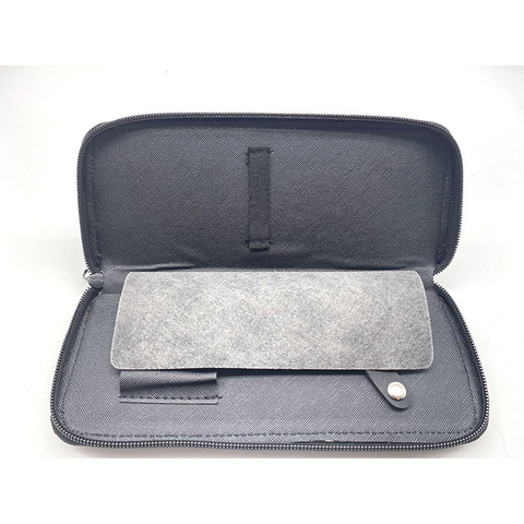 Leather Hairdressing Scissor Bag Case Barber Holster Pouch Holder Salon Styling Tool Kit for Shear
