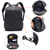 Professional Fashion Hairdresse Portable Barber Shop Haircut Tools Storage Hair Stylist Travel Backpack Tray Barber Bag