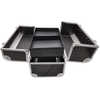 Professional Aluminium Alloy Make Up Box Makeup Case Beauty Case Cosmetic Bag Multi Tiers Lockable Barber Tool Case