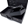 Barber Carrying Case Storage Toolbox Retro Portable Salon Stylist Bag Password Lock Suitcase Box Hair Styling Organizer