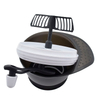 New Design Salon Hair Plastic Dye Colored Tint Bowls Tinting Bowl And Brush