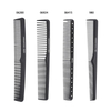 Custom Logo High Quality Black Straight Hair Comb Set