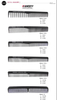 Professional Hair Brush Hairdressing Comb Antistatic Salon Barber Smoothing Hairdresser Cutting Hair with Comb