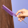 3 Pieces Hair Brush Set,Hair Styling Comb Including Dual Sided Edge Brush & Rat Tail Comb and Teasing Comb for Women Girl Barber