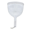 Salon Haircut Face Mask Hair Dyeing Protector Cover Reusable Handheld Hairspray Mask Professional Barber Accessories