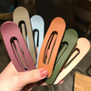 3PCS Korean Large Frosted Hair Clip for Women Large Matte Hairpin Hairgrips Hair Big Clip Bangs Barrettes Girls Hair Accessories