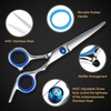 Hairdressing Scissors 6 Inch Hair Scissors Professional Barber Scissors Cutting Thinning Styling Tool Hairdressing Shear