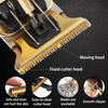  Men Beard Haircut Machine Metal USB Vintage T9 Electric Hair Clipper Professional Hair Cutting Machine Men's Shaver Trimmer Clippers