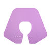 Hair Dye Cutting Perming Collar Neck Cape Waterproof Silicone Neck Shawl Wrap Cover Barber Hairdressing Hair Coloring Accessor