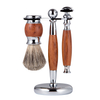 Hot Products Wet Shave Kit with Stainless Steel Razor And Shaving Brush Stand