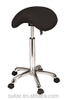 Salon Stool Equiment Furniture Adjustable Rolling Swivel Barber Saddle Seat Stool Chair Dental Saddle Chair