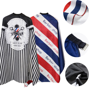 Hairdressing Cloth Pattern Cutting Hair Waterproof Cloth Salon Barber Cape Professional Hair Stylist Retro Hairdressing Cloth