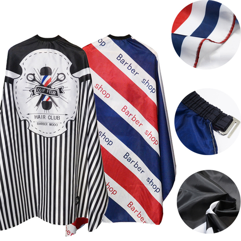 Hairdressing Cloth Pattern Cutting Hair Waterproof Cloth Salon Barber Cape Professional Hair Stylist Retro Hairdressing Cloth