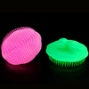 Silicone Scalp massage Comb Hair Washing Comb Shampoo Brush Portable Hair Clean Massage Brush Shower Comb random color hair Care